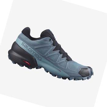 Tenis Para Trail Running Salomon SPEEDCROSS 5 Mujer Azules | MX 2742AHK